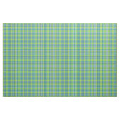 Kalkgroen, Turquoise en Blauwe Mode Plaid Stof (Yard (91,4 cm))