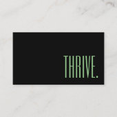 kalkgroen visitekaartje (Voorkant)