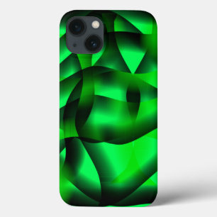 Kalkgroene en zwarte rimpels, met wat schaduw? Case-Mate iPhone case