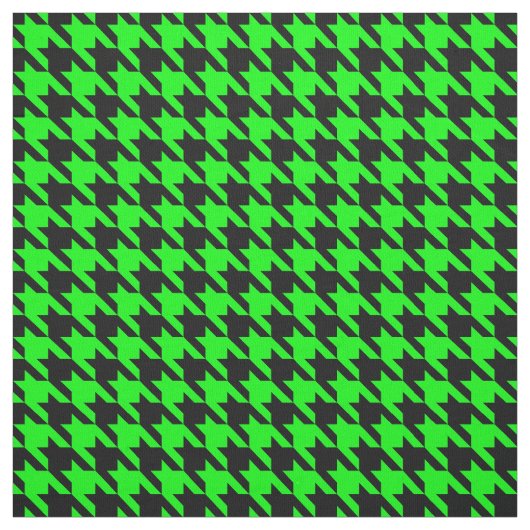 kalkgroene houndstooth stof (Swatch)