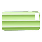 Kalkgroene schaduwstrepen Case-Mate iPhone case (Achterkant (Horizontaal))
