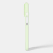 Kalkgroene schaduwstrepen Case-Mate iPhone case (Achterkant / Links)