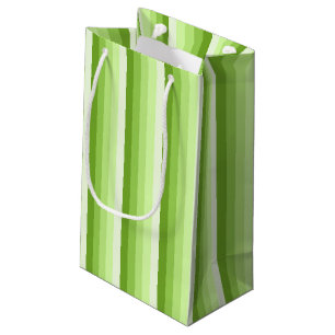 Kalkgroene schaduwstrepen klein cadeauzakje