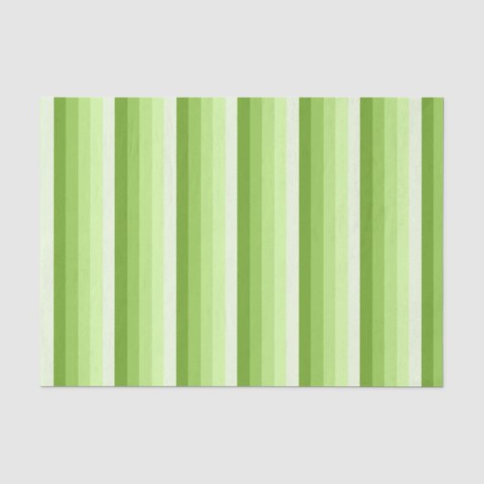 Kalkgroene schaduwstrepen tissuepapier (Voorkant)