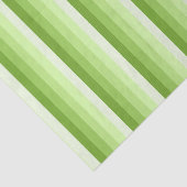 Kalkgroene schaduwstrepen tissuepapier (Detail)