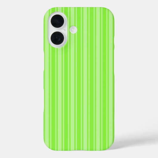Kalkgroene snoepjes strepen Case-Mate iPhone case (Achterkant)