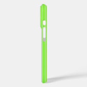 Kalkgroene snoepjes strepen Case-Mate iPhone case (Achterkant / Links)