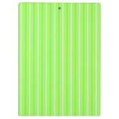 Kalkgroene snoepjes strepen klembord (Achterkant)