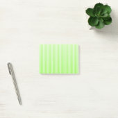 Kalkgroene snoepjes strepen post-it® notes (Kantoor)