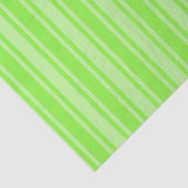 Kalkgroene snoepjes strepen tissuepapier (Detail)