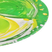 kalkgroene spiraal snijplank (Hoek)