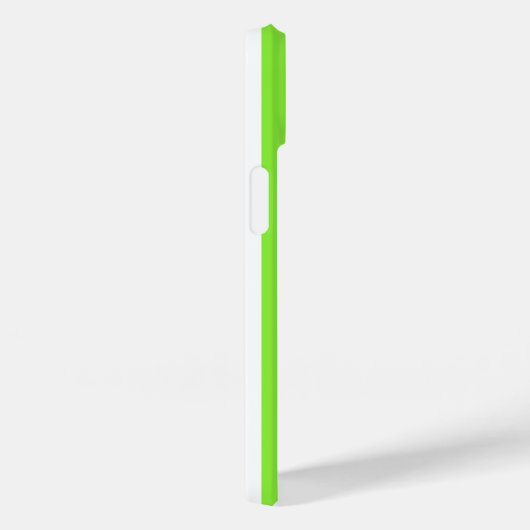 Kalkgroene strepen en witte snoepjes Case-Mate iPhone case (Achterkant / Rechts)