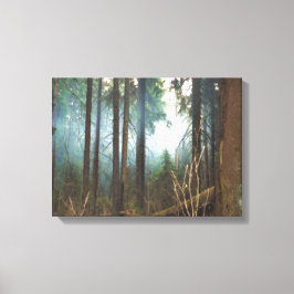 Kalkhoudende bossen canvas afdruk