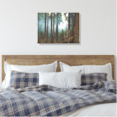 Kalkhoudende bossen canvas afdruk (Insitu (Slaapkamer))