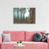 Kalkhoudende bossen canvas afdruk (Insitu (Woonkamer))