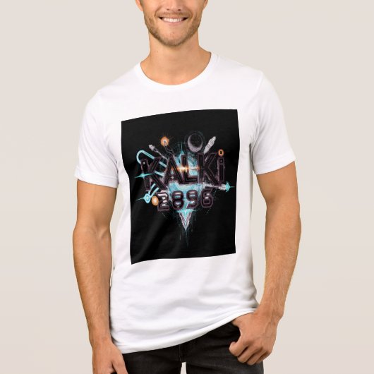 Kalki 2896 futuristisch Sci-Fi T-shirt (Voorkant)