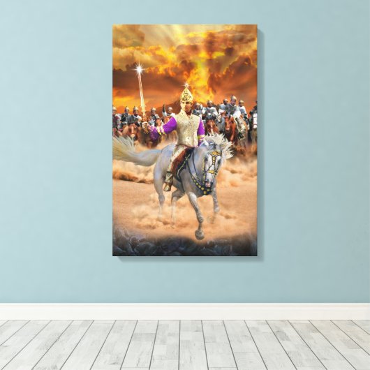 Kalki Avatar 1 Canvas Afdruk (Insitu (Houten vloer))