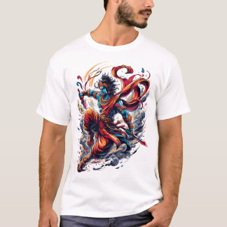 Kalki Avatar God Yoga Vedische Hindoe T-shirt