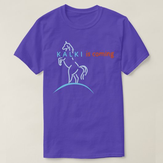 Kalki komt eraan t-shirt (Design voorkant)