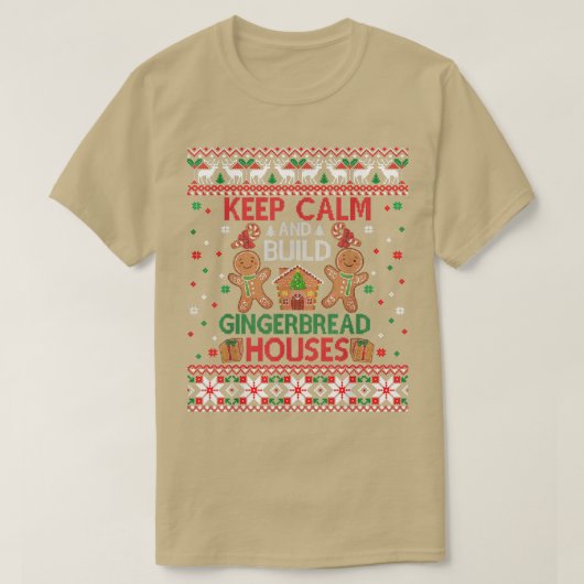 Kalkmakreelbewaarders die met een lelijke kerst ba t-shirt (Design voorkant)