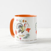 Kalkoen bloem Thanksgiving  Mok (Voorkant links)