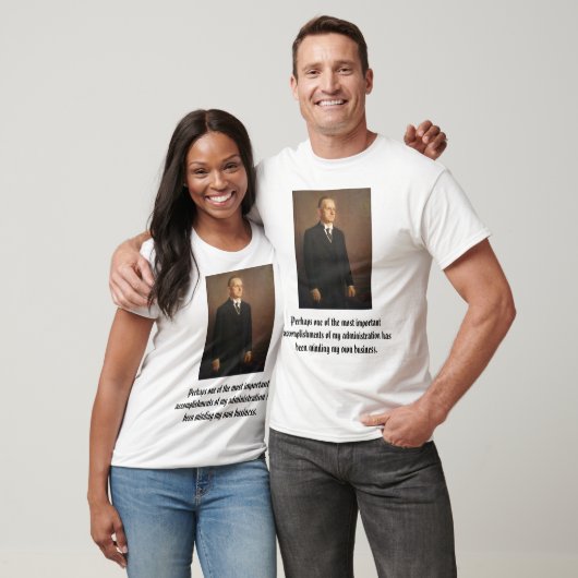 kalkoen, Calvin Coolidge T-shirt (Unisex)