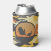 Kalkoen en Camo Blikjeskoeler (Blikje Voorkant)