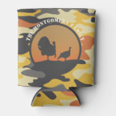 Kalkoen en Camo Blikjeskoeler (Voorkant)
