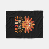 kalkoen en zomer herfst kleuren Fleece Deken (Voorkant (Horizontaal))