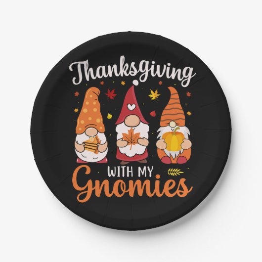 kalkoen en zomerherfstkleuren voor dankPaper Bord (Voorkant)