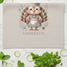 Kalkoen Floral Chic Persoonlijk