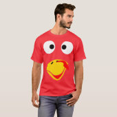 KALKOEN GEZICHT T-SHIRT (Voorkant volledig)