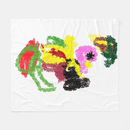 Kalkoen Herfst vreugde Fleece Deken