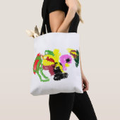 Kalkoen Herfst vreugde Tote Bag (Dichtbij)