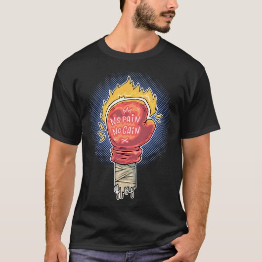 Kalkoen horror Halloween. T-shirt (Voorkant)