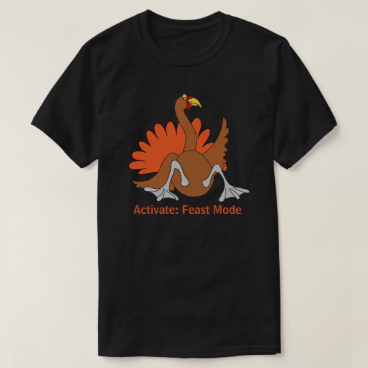 Kalkoen Humor T-Shirt (Design voorkant)