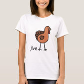 Kalkoen Jive T-shirt (Voorkant)