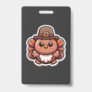 Kalkoen Kuierende Schat Badge
