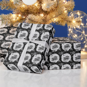 Kalkoen met dankbetuiging Thanksgiving Vintage Cadeaupapier