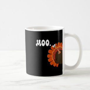 Kalkoen Moo Grappige Thanksgiving Kalkoen Neppe Ko Koffiemok