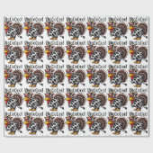 kalkoen-moo-inpakpapier cadeaupapier (Vlak)