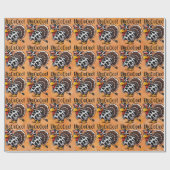kalkoen-moo-inpakpapier cadeaupapier (Vlak)