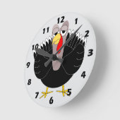 Kalkoen ontwerp ronde klok (Hoek)