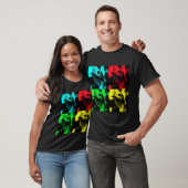Kalkoen Pop Art T-shirt (Unisex)