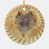 Kalkoen Pot Pie Lover Keramisch Ornament (Achterkant)
