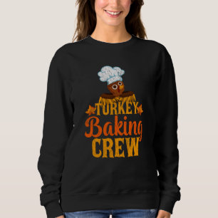 Kalkoen Steun Crew Thanksgiving Team Bakker Cadeau Trui
