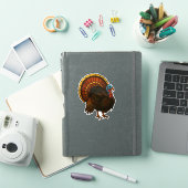Kalkoen sticker (iPad Cover)