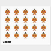 Kalkoen Sticker 'Gobble Gobble' (Vel)