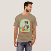 Kalkoen Thanksgiving Liefhebbers Cadeau T-shirt (Voorkant volledig)