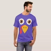 Kalkoen Thanksgiving Oversized T-shirt (Voorkant volledig)